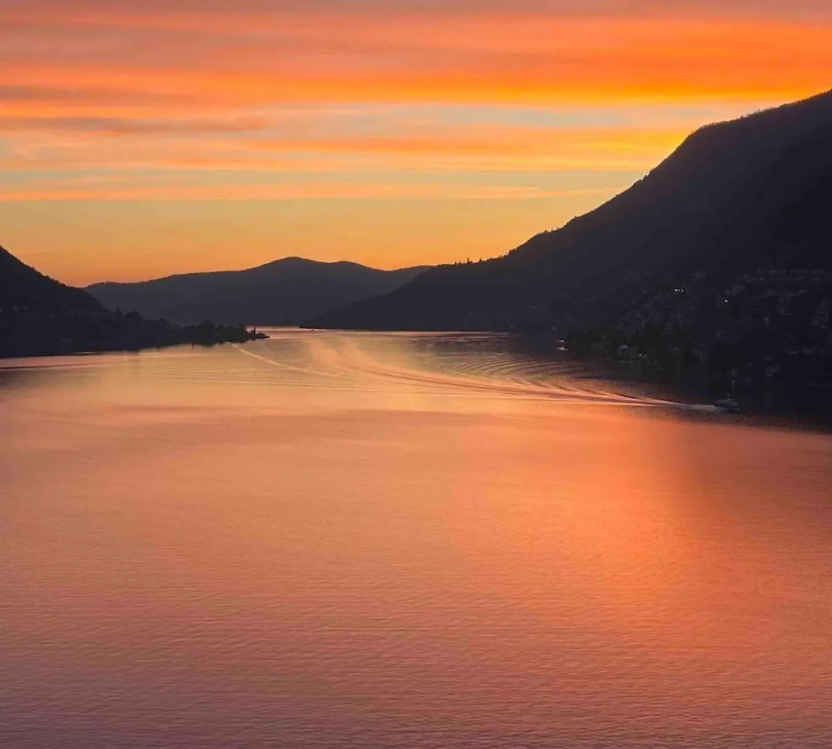 Lake View Apartment Pognana Lario Italien